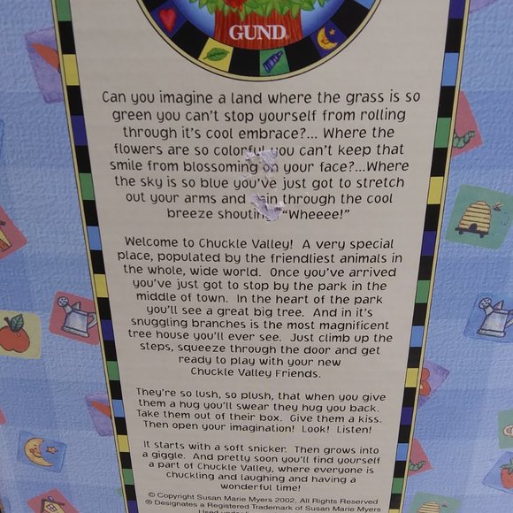 Gund chuckle valley doll Dolores Original Box - Picture 9 of 12